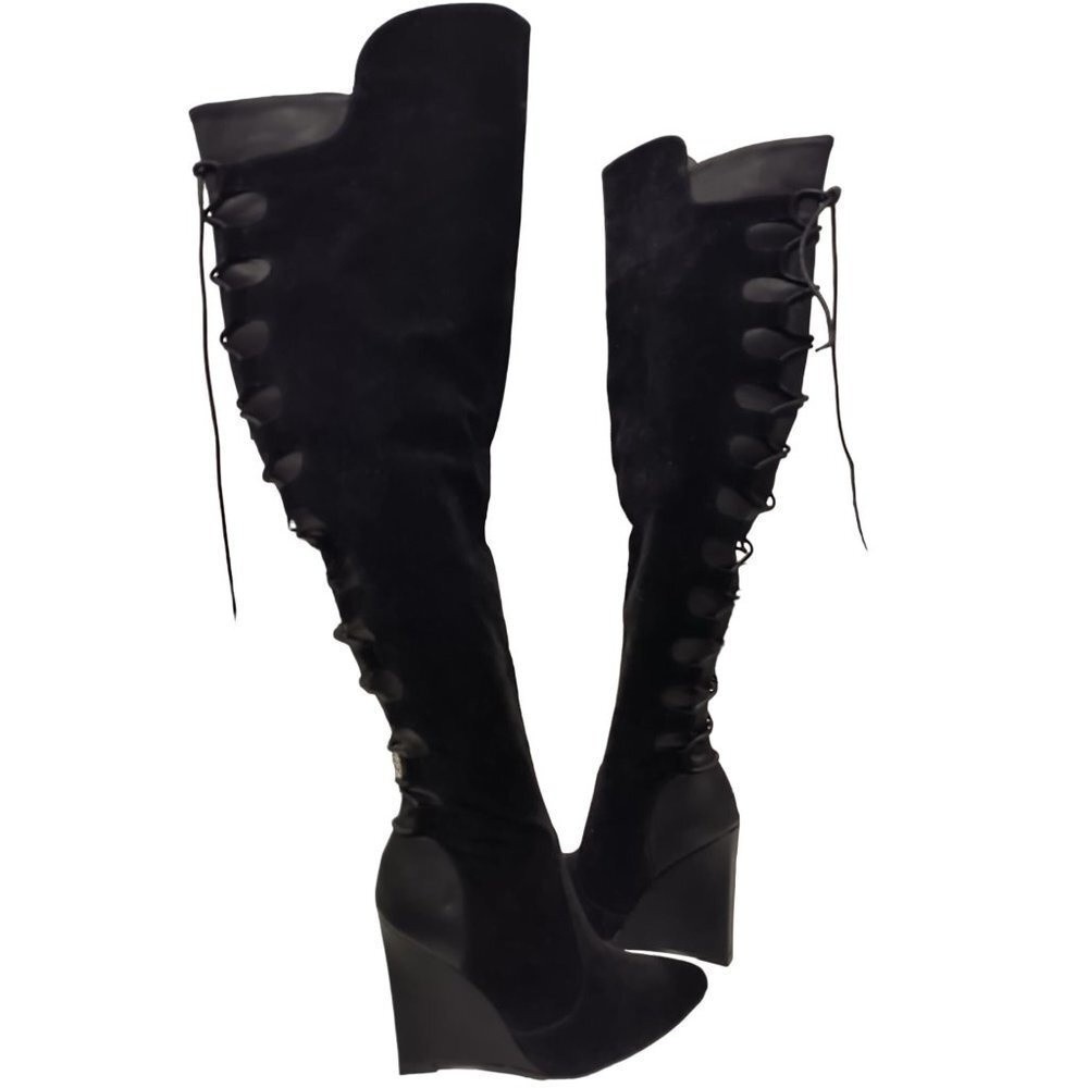 Olga Wedge Heeled Boot Woman's size 7